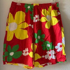JAMS WORLD FIFTY YEAR ANNIVERSARY ORIGINAL SHORTS BOTTOMS MADE HAWAII DESIGN XL